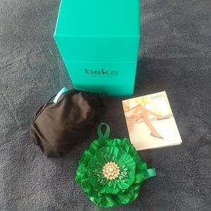 Tieks Empty Box, shoe bags, flower topper